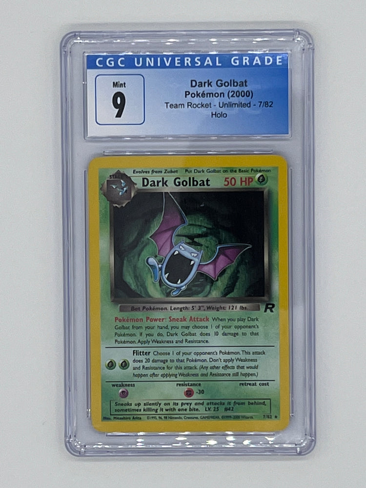 Dark Golbat CGC 9.0 (Team Rocket 2000)