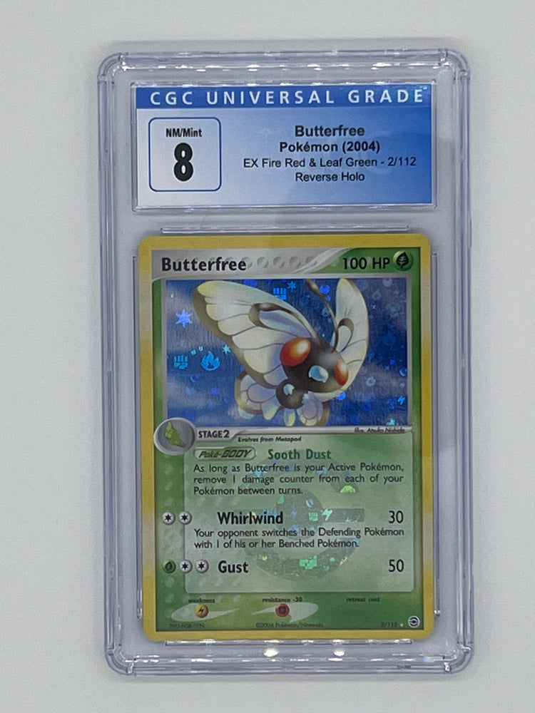 Butterfree CGC 8.0 (EX Fire Red & Leaf Green 2004)