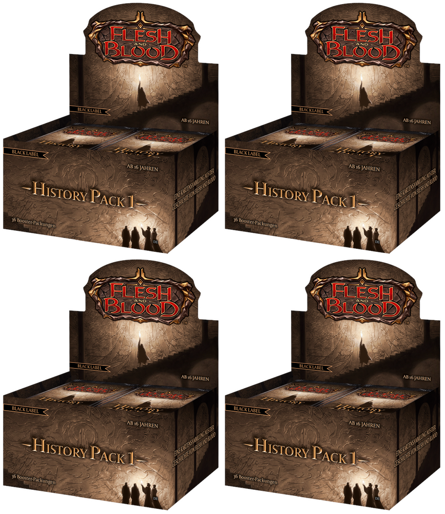 History Pack 1: Black Label [German] - Booster Case