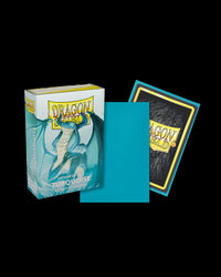 Dragon Shield: Japanese Size 60ct Sleeves - Turquoise (Matte)