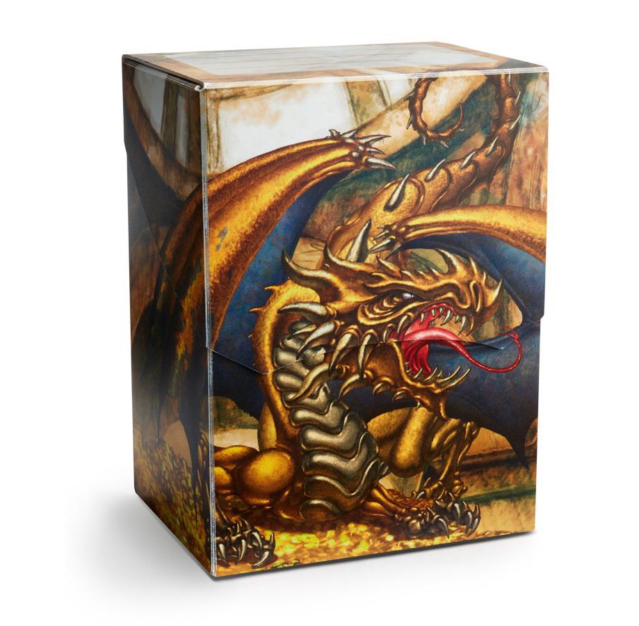 Dragon Shield: Deck Shell - Gold Gygex