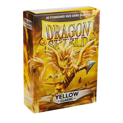 Dragon Shield: Standard 60ct Sleeves - Yellow (Classic)