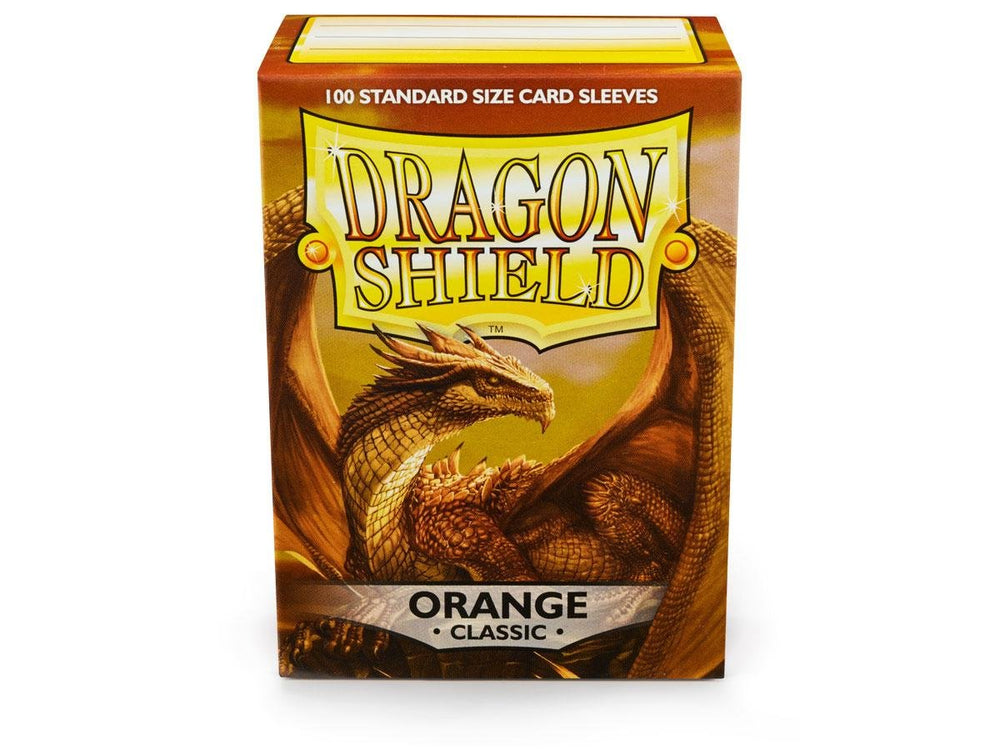 Dragon Shield: Standard 100ct Sleeves - Orange (Classic)