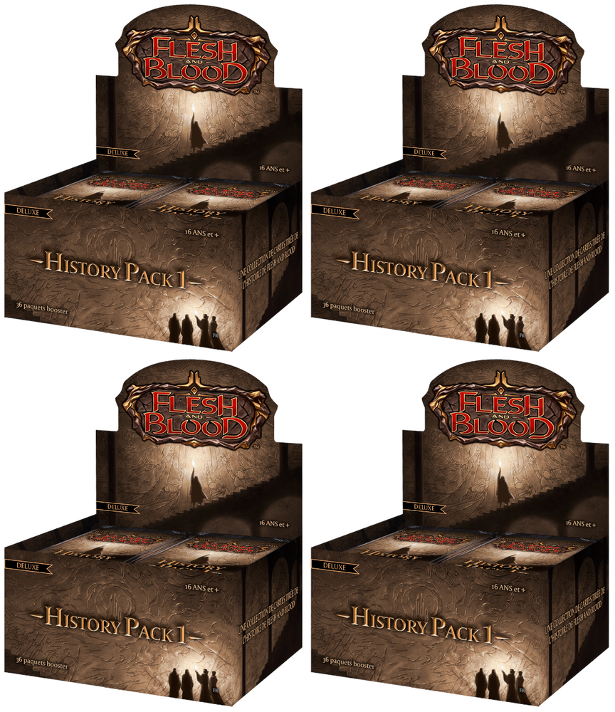 History Pack 1: Black Label [French] - Booster Case