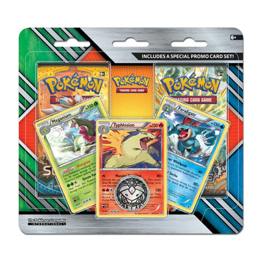 2-Pack Blister (Meganium, Typhlosion & Feraligatr)