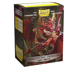 Dragon Shield: Standard 100ct Art Sleeves - Valentine Dragon (2020)