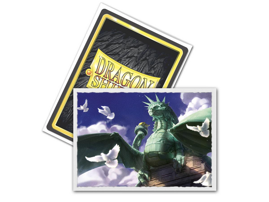 Dragon Shield: Standard 100ct Art Sleeves - Dragon of Liberty