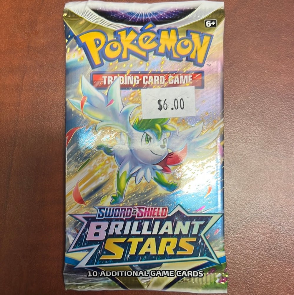Pokemon Brilliant Stars booster pack